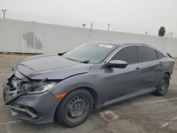 Honda salvage cars for sale: 2020 Honda Civic LX