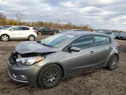 Salvage cars for sale at Des Moines, IA auction: 2016 KIA Forte LX