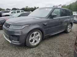 Flood-damaged cars for sale at auction: 2018 Land Rover Range Rover Sport HSE