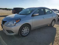 Salvage cars for sale at San Antonio, TX auction: 2019 Nissan Versa S