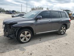 Toyota Vehiculos salvage en venta: 2012 Toyota Highlander Limited