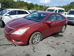 Salvage cars for sale at Exeter, RI auction: 2012 Hyundai Sonata GLS