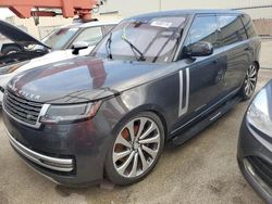 Salvage cars for sale at Riverview, FL auction: 2023 Land Rover Range Rover Autobiography