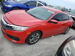 Flood-damaged cars for sale at auction: 2017 Honda Civic LX