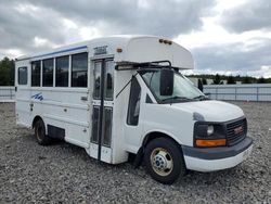 Salvage trucks for sale at Windham, ME auction: 2009 GMC Savana Cutaway G3500