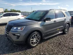 Ford salvage cars for sale: 2018 Ford Explorer Sport