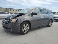 Salvage cars for sale at Wilmer, TX auction: 2013 Honda Odyssey Touring