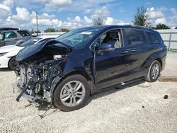 Salvage cars for sale at Arcadia, FL auction: 2023 Toyota Sienna Limited