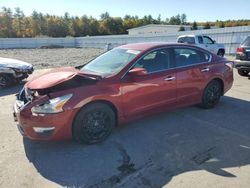 Salvage cars for sale from Copart Windham, ME: 2015 Nissan Altima 2.5