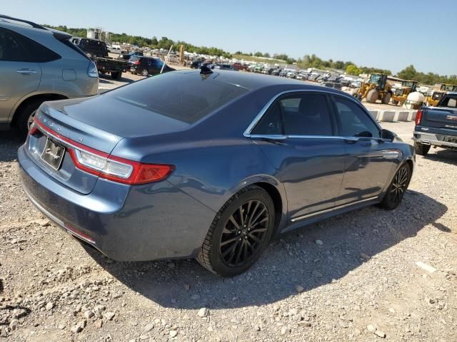 2018 Lincoln Continental Select