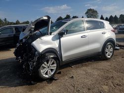 Salvage cars for sale at Elgin, IL auction: 2018 KIA Sportage LX