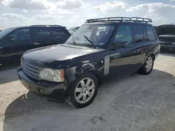 Land Rover Vehiculos salvage en venta: 2008 Land Rover Range Rover HSE