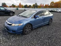 Salvage cars for sale at Portland, OR auction: 2009 Honda Civic LX