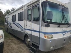 Salvage trucks for sale at Glassboro, NJ auction: 2000 Freightliner Chassis X Line Motor Home