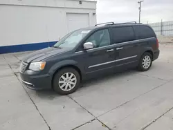 Salvage cars for sale at Farr West, UT auction: 2012 Chrysler Town & Country Touring L