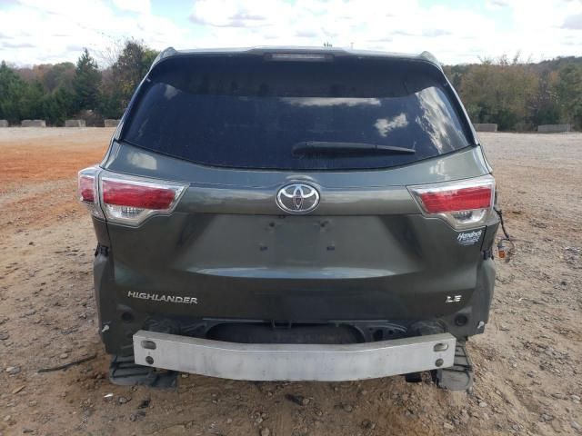 2015 Toyota Highlander LE