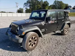 Salvage cars for sale at Gastonia, NC auction: 2015 Jeep Wrangler Unlimited Sport