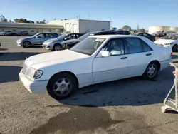 Salvage cars for sale at Martinez, CA auction: 1995 Mercedes-Benz S 320W