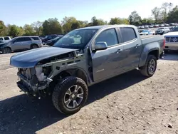 Salvage cars for sale from Copart Madisonville, TN: 2018 Chevrolet Colorado Z71