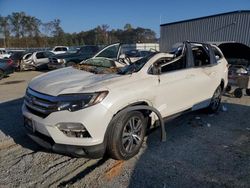 Salvage cars for sale from Copart Spartanburg, SC: 2016 Honda Pilot EXL