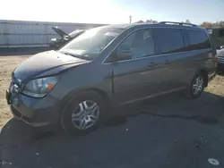 Salvage cars for sale at Fredericksburg, VA auction: 2007 Honda Odyssey EXL