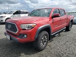 Salvage cars for sale at Riverview, FL auction: 2018 Toyota Tacoma Double Cab