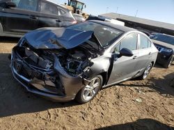 Salvage cars for sale at Brighton, CO auction: 2018 Chevrolet Cruze LT