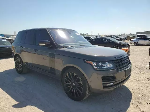 2017 Land Rover Range Rover Supercharged