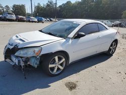 Salvage cars for sale at Savannah, GA auction: 2006 Pontiac G6 GTP