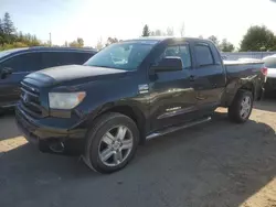 Salvage trucks for sale at Bowmanville, ON auction: 2010 Toyota Tundra Double Cab SR5