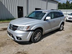 Salvage cars for sale at Grenada, MS auction: 2013 Dodge Journey SXT