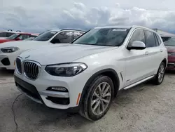 BMW x3 salvage cars for sale: 2018 BMW X3 XDRIVE30I