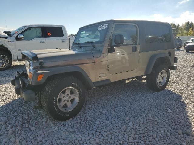 2004 Jeep Wrangler / TJ Sport