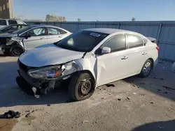 2016 Nissan Sentra S en venta en Kansas City, KS