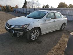 Salvage cars for sale at Bowmanville, ON auction: 2013 Honda Accord EXL