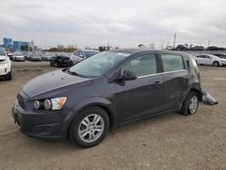 Salvage cars for sale at Des Moines, IA auction: 2015 Chevrolet Sonic LT