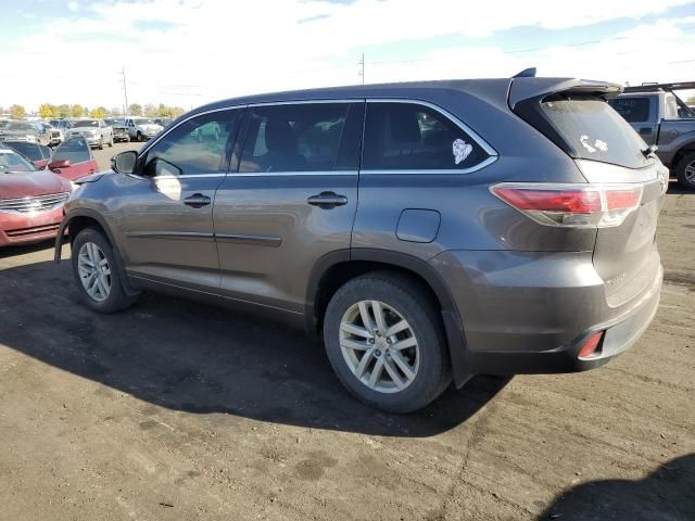 2015 Toyota Highlander LE