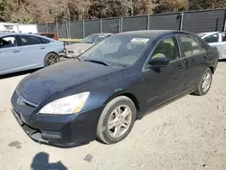 Honda Vehiculos salvage en venta: 2007 Honda Accord SE