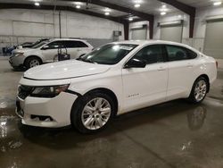 Salvage cars for sale at Avon, MN auction: 2018 Chevrolet Impala LS