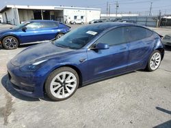 Tesla Model 3 salvage cars for sale: 2022 Tesla Model 3