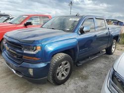 Carros dañados por inundaciones a la venta en subasta: 2017 Chevrolet Silverado K1500 LT