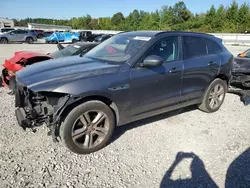 Salvage cars for sale at Memphis, TN auction: 2017 Jaguar F-PACE R-Sport