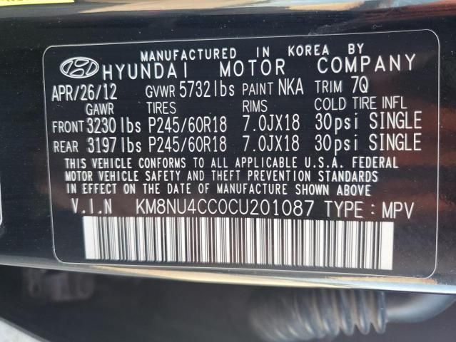 2012 Hyundai Veracruz GLS