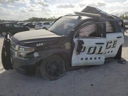 Salvage cars for sale from Copart Houston, TX: 2020 Chevrolet Tahoe Police