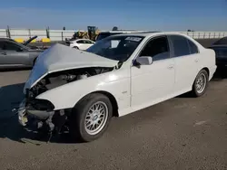 Salvage cars for sale at Fresno, CA auction: 2002 BMW 525 I Automatic