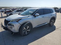 Nissan salvage cars for sale: 2021 Nissan Rogue SL