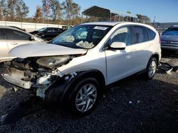 Salvage cars for sale at Spartanburg, SC auction: 2015 Honda CR-V EX