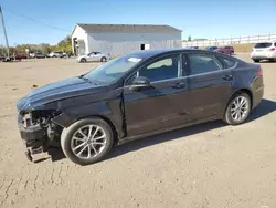 Salvage cars for sale at Portland, MI auction: 2020 Ford Fusion SE