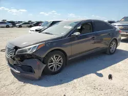 Salvage cars for sale at San Antonio, TX auction: 2016 Hyundai Sonata SE