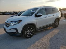 Salvage cars for sale at San Antonio, TX auction: 2019 Honda Pilot Touring